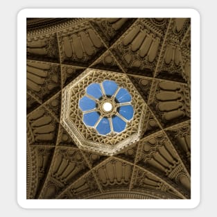 Penrhyn castle- Ceiling3 Sticker